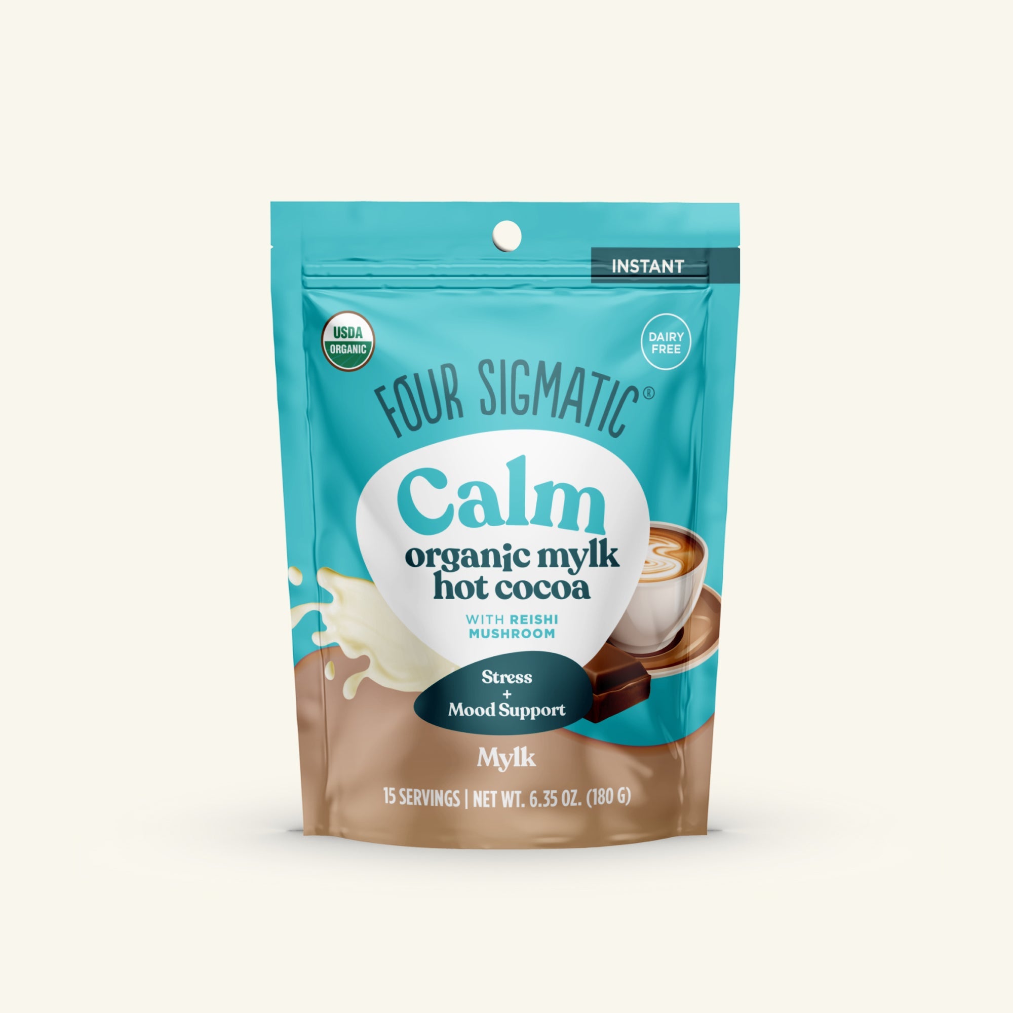 Calm Mylk Hot Cocoa - Calm Mushroom Hot Cocoa