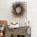 Colorful Country Berry Wreath Garland or LED Candle