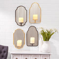 Mirror Wall Sconce With LED Candle