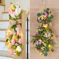 Spring Lighted Multi-Use Swag Décor - Easter Or Butterfly