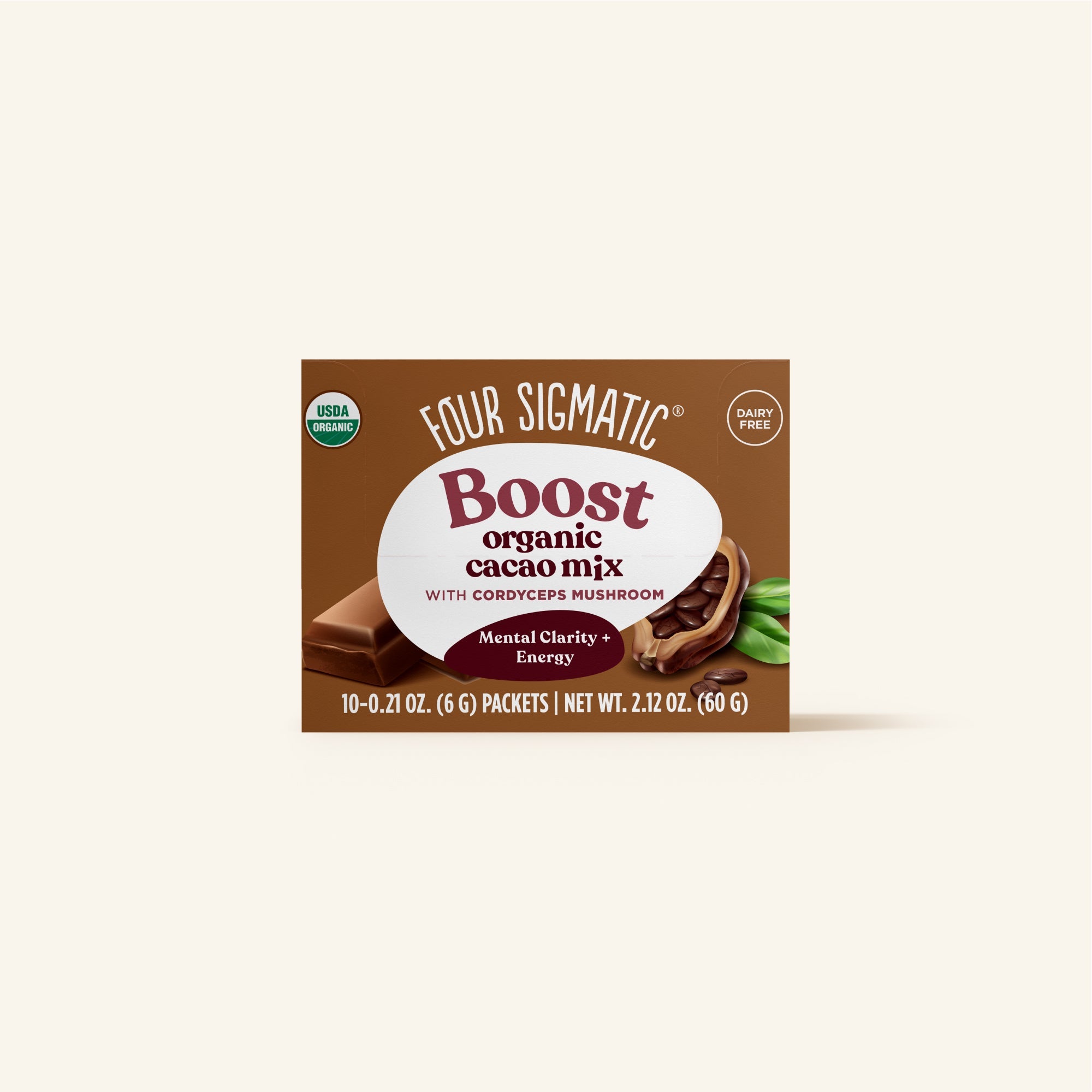 Boost Cacao Packets - Boost Mushroom Cacao Drink Mix