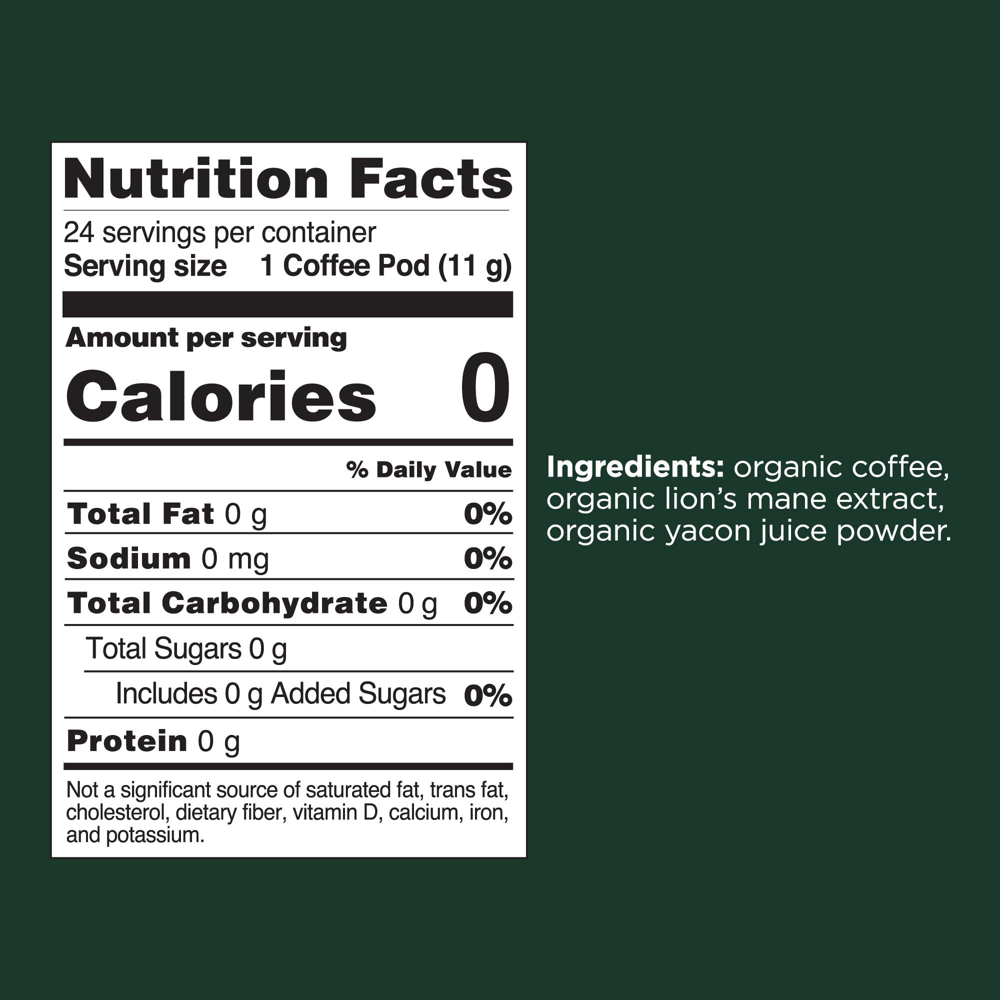 Focus Coffee Pods (24ct) - Focus Mushroom Coffee Pods