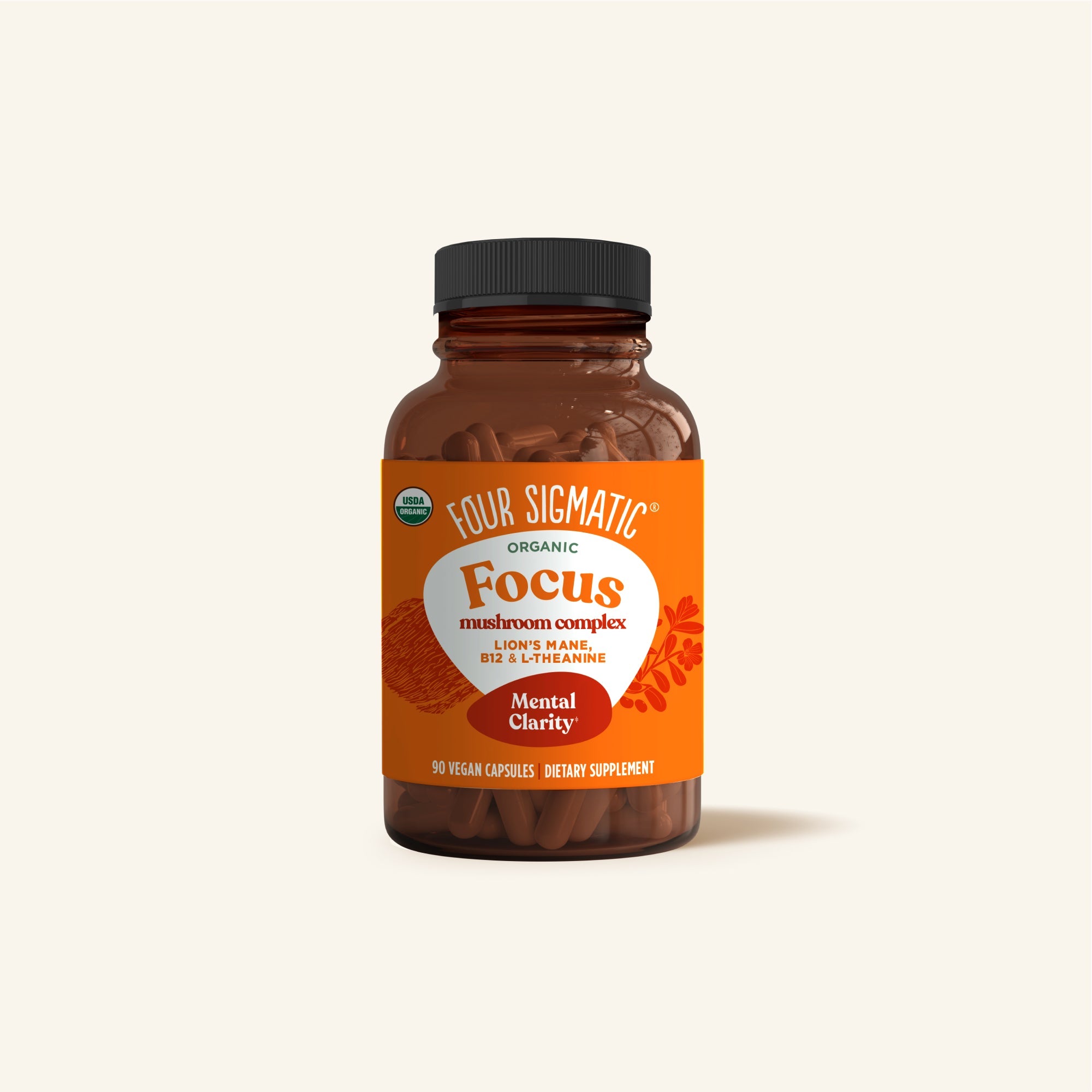 Focus Capsules - Focus Mushroom Supplement Capsules
