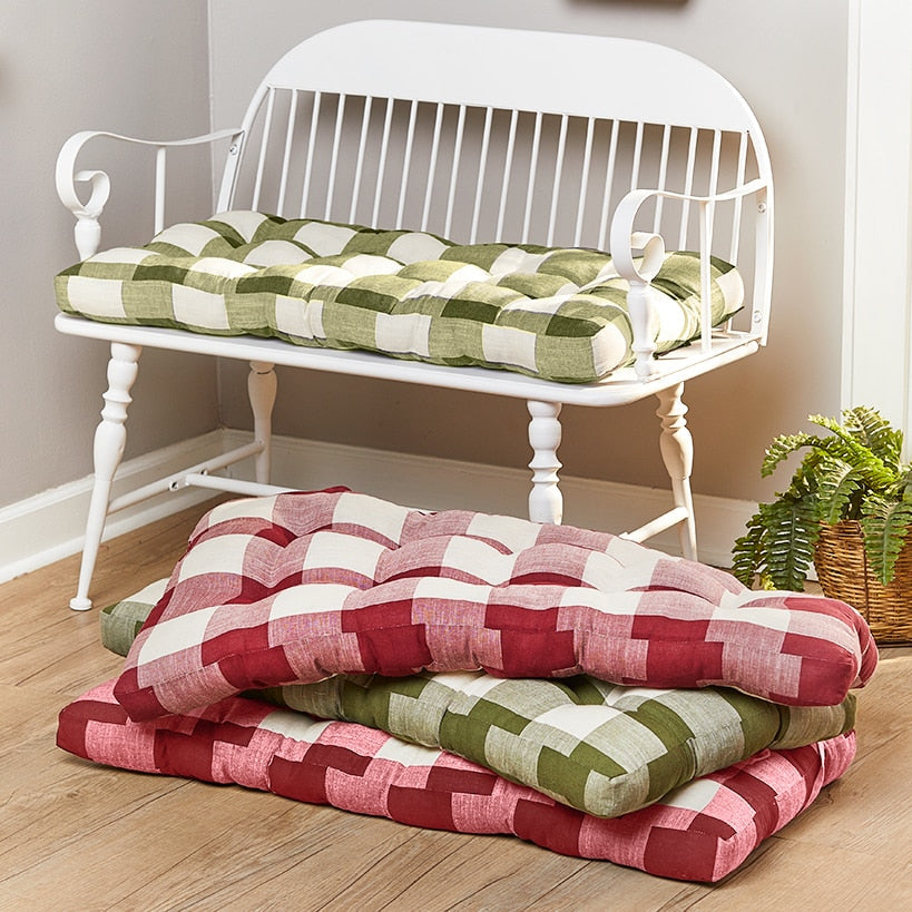 Buffalo Check Bench Cushion