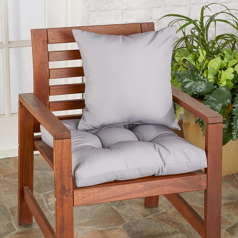 Solid Outdoor Cushion Collection