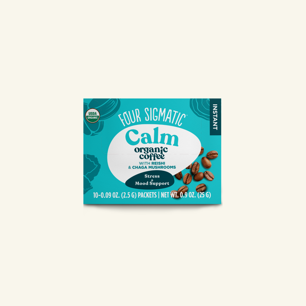 Calm Instant Coffee Packets - Calm Functional Mushroom Packets
