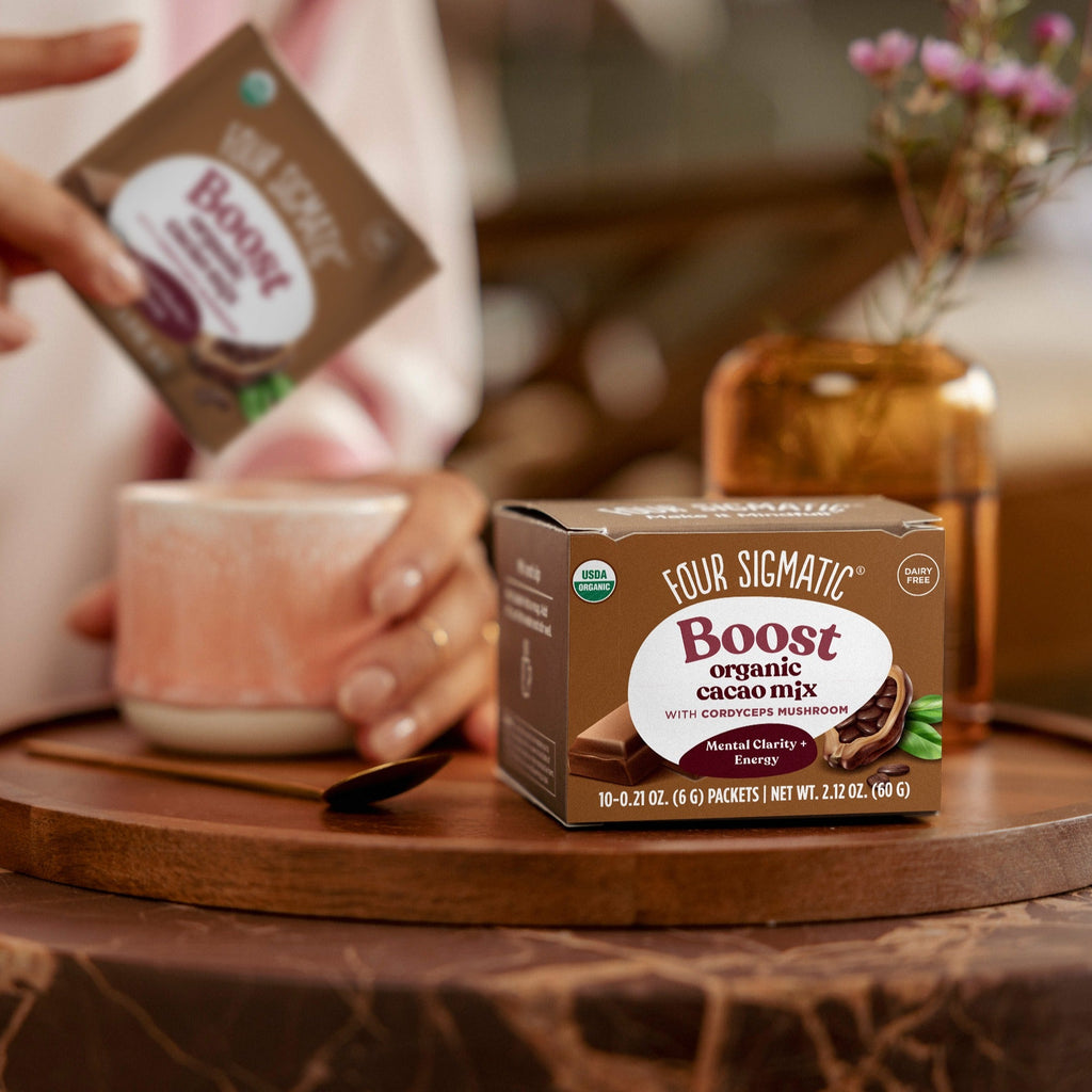 Boost Cacao Packets - Boost Mushroom Cacao Drink Mix