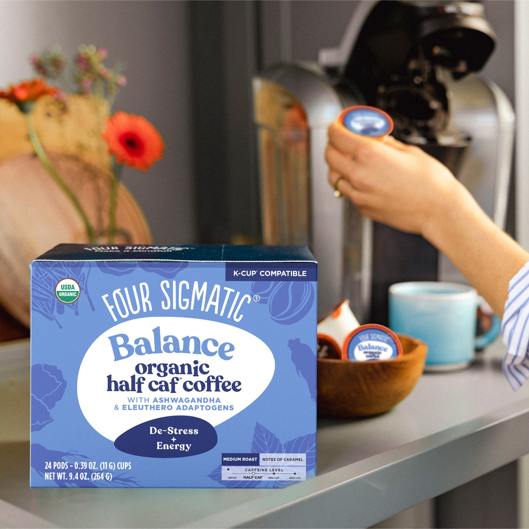 Balance Coffee Pods (24ct) - Balance Mushroom Coffee Pods