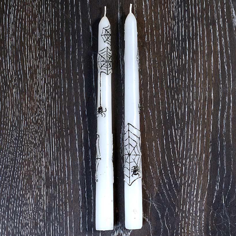Halloween Taper Candles Set of 2