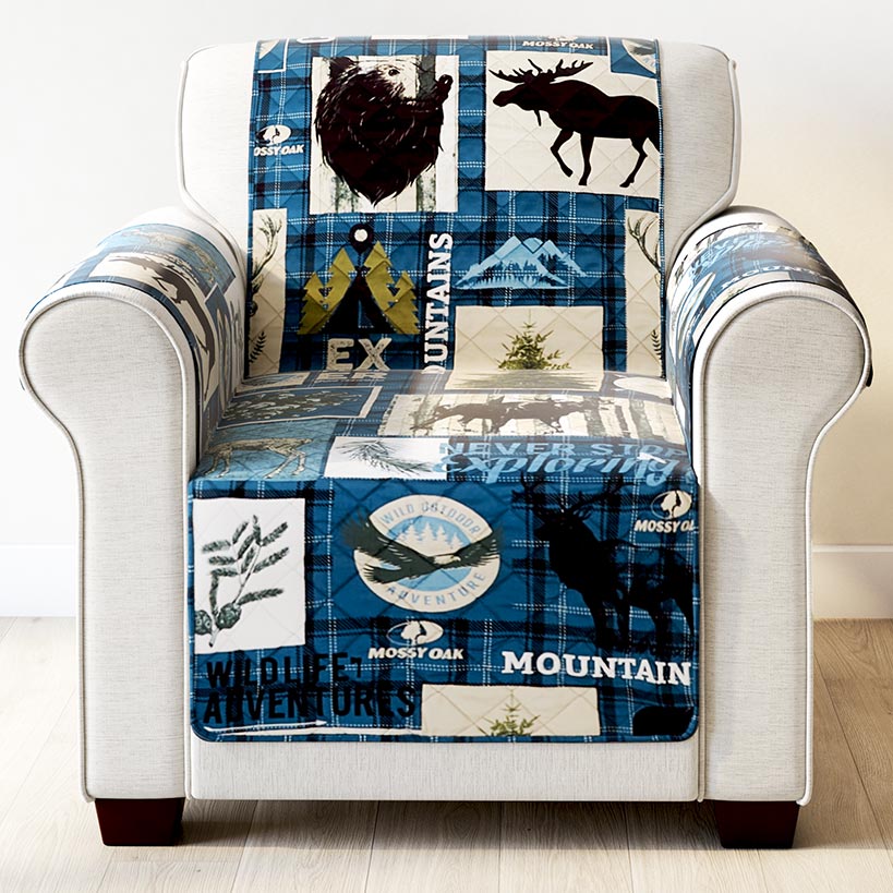 Mossy Oak Never Stop Exploring Furniture Cover Chair Loveseat or Sofa