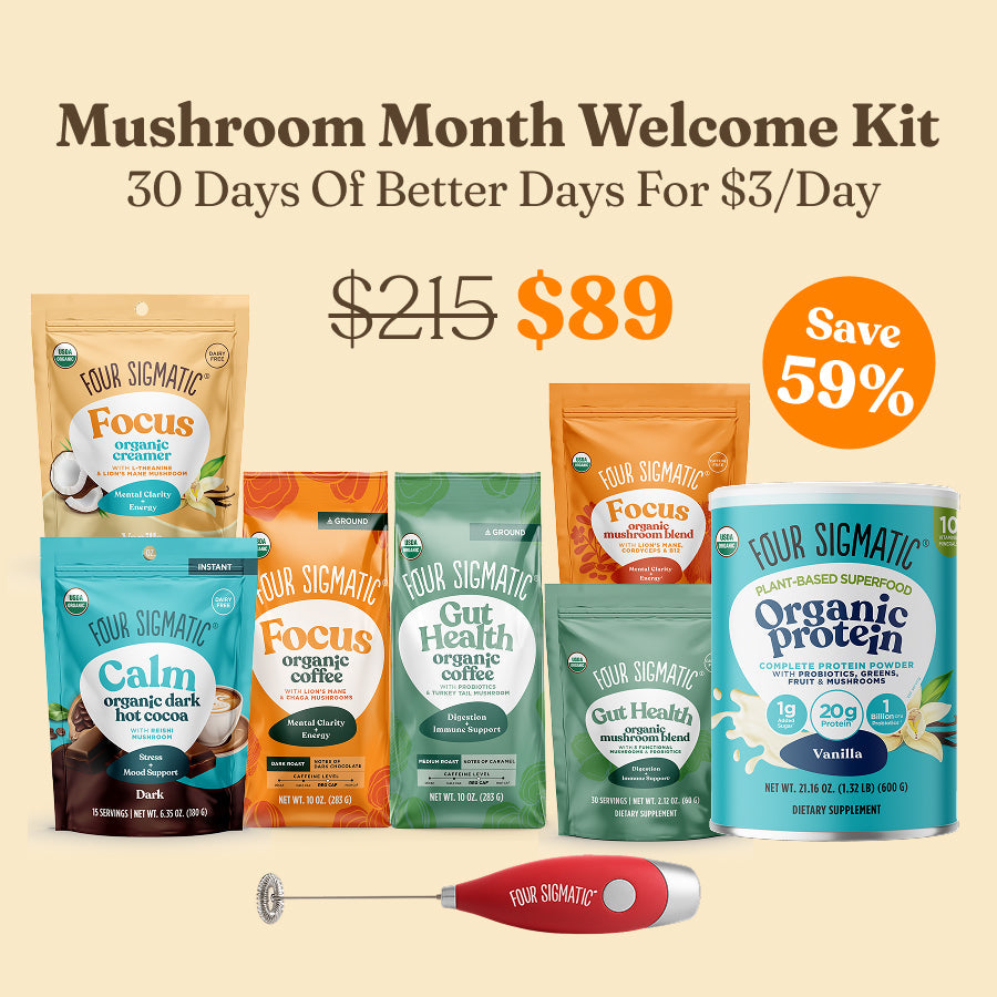 Mushroom Month Welcome Kit - Functional Mushroom Starter Kit