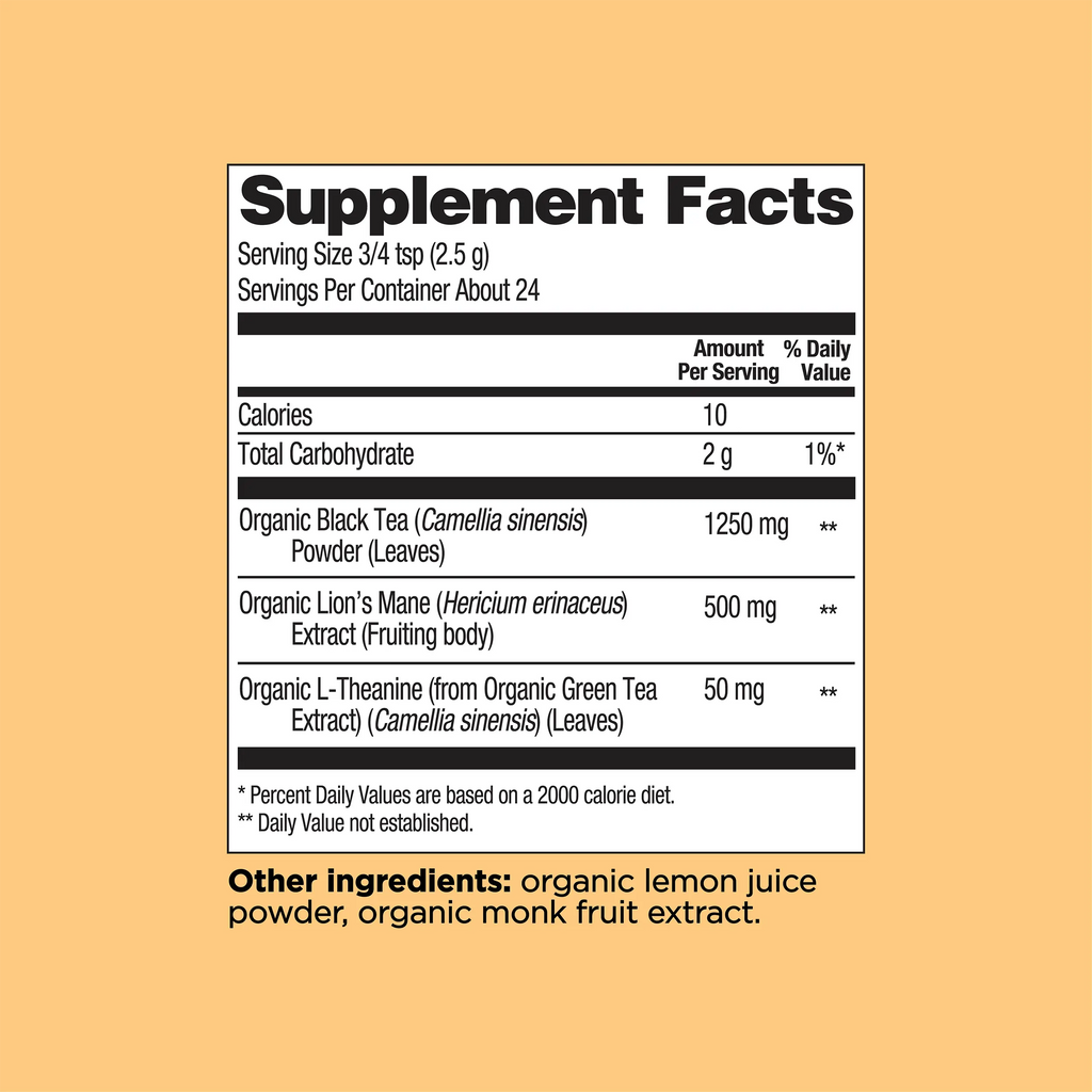 Focus Black Tea - Focus Functional Black Tea