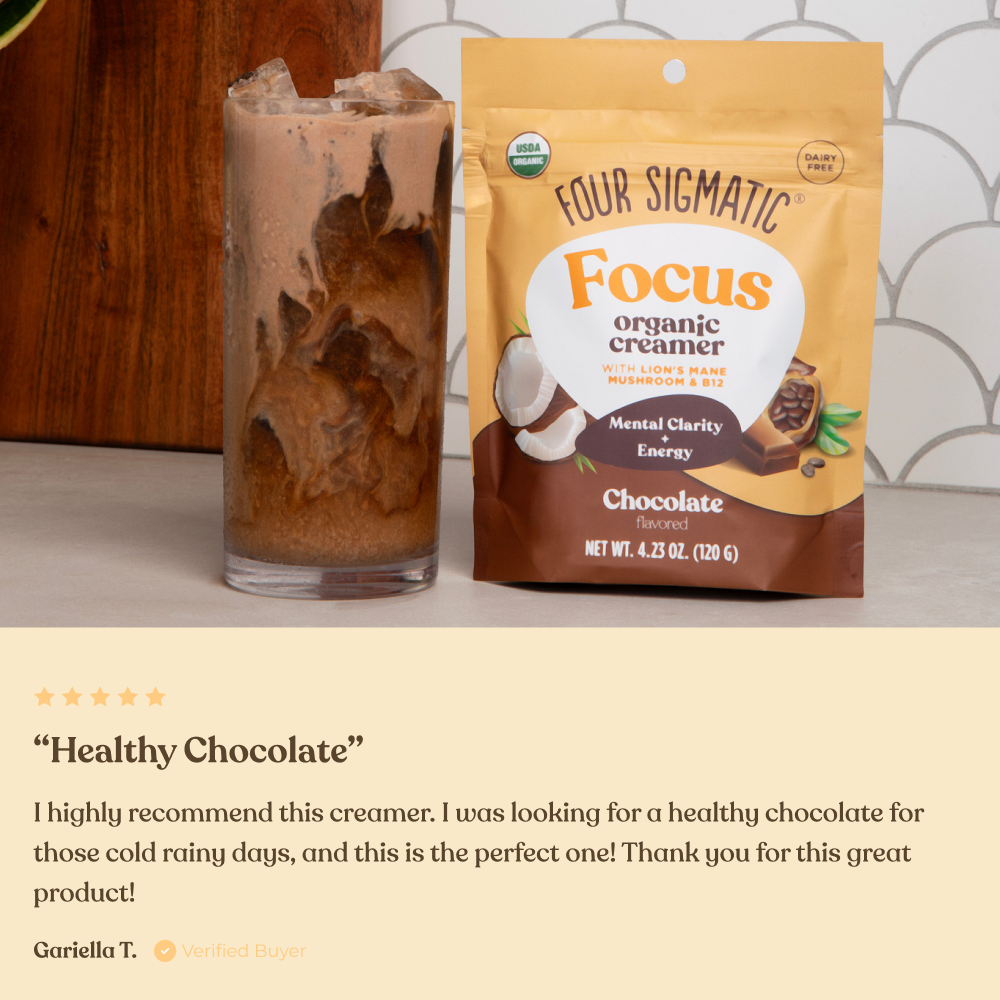 Focus Creamer – Chocolate - Chocolate Functional Coffee Creamer