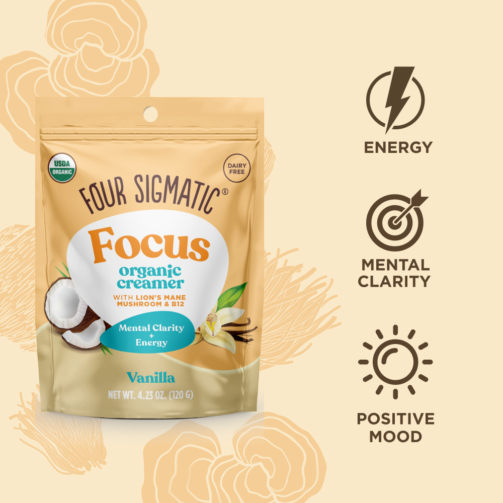 Focus Creamer – Vanilla - Vanilla Functional Coffee Creamer