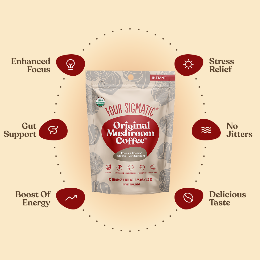 Original Mushroom Coffee™ - Original Functional Mushroom Instant Coffee