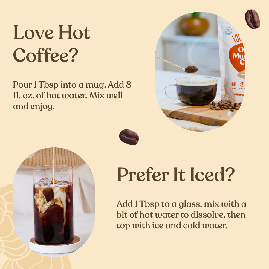 Original Mushroom Coffee™ - Original Functional Mushroom Instant Coffee