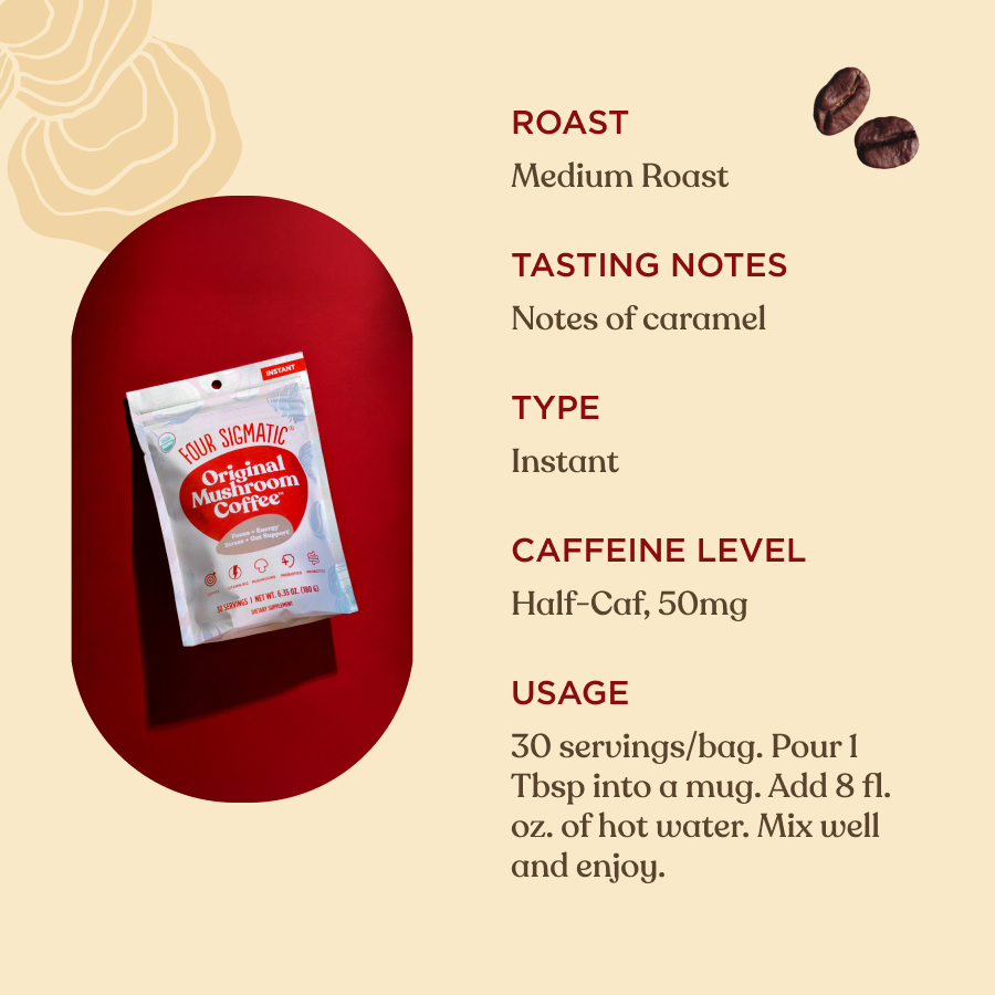 Original Mushroom Coffee™ - Original Functional Mushroom Instant Coffee