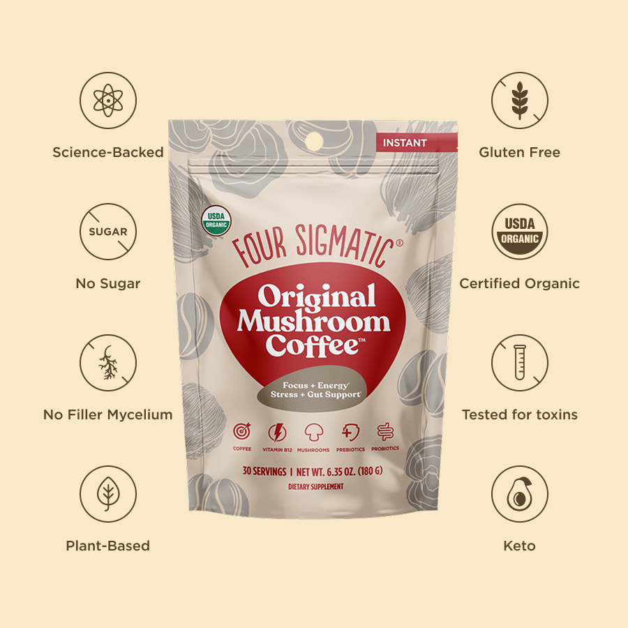 Original Mushroom Coffee™ - Original Functional Mushroom Instant Coffee
