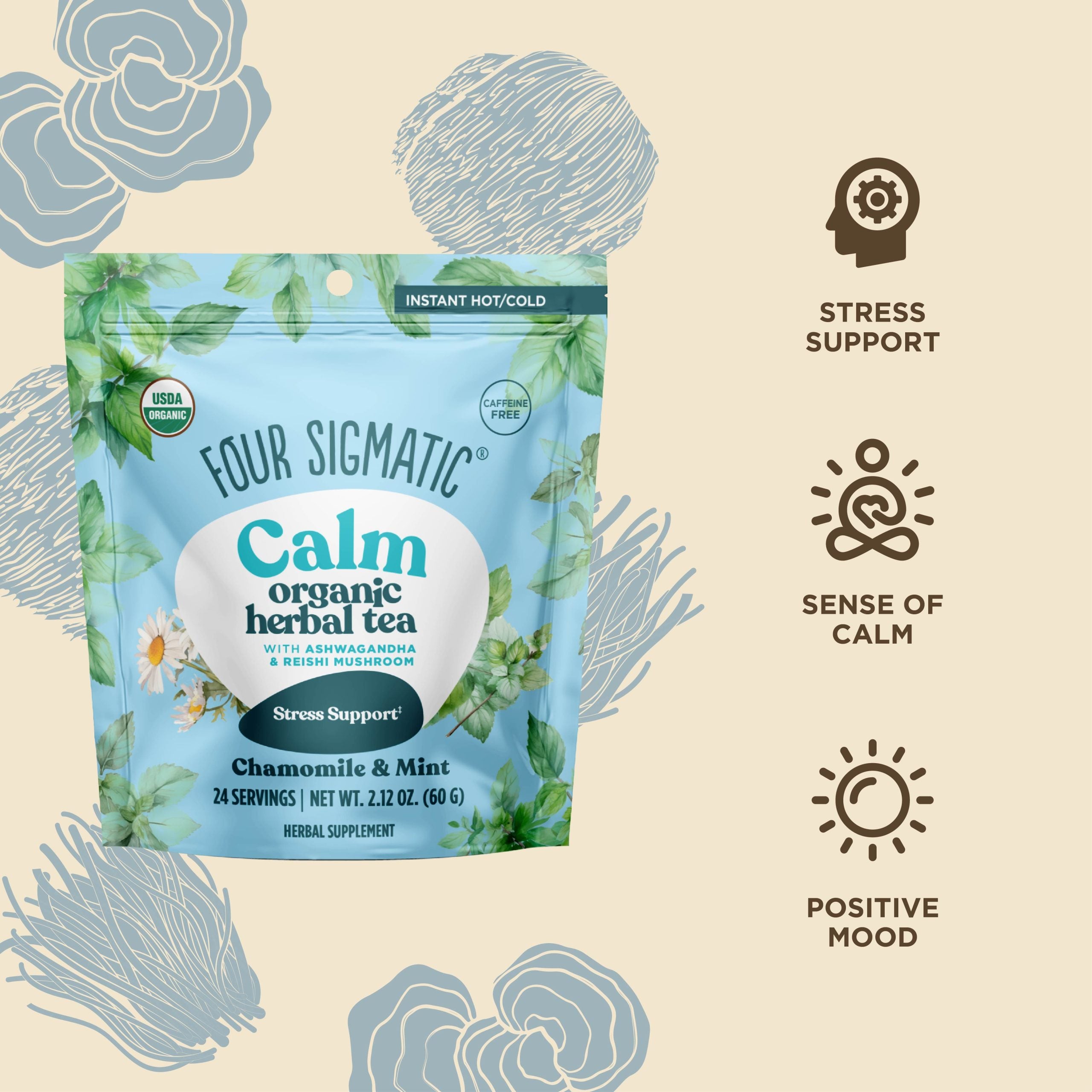 Calm Herbal Tea - Calm Functional Herbal Tea
