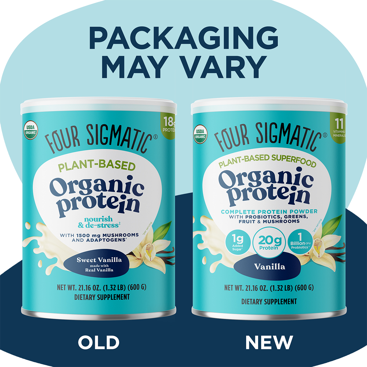 Plant-Based Protein – Vanilla - Vanilla Plant Protein Powder