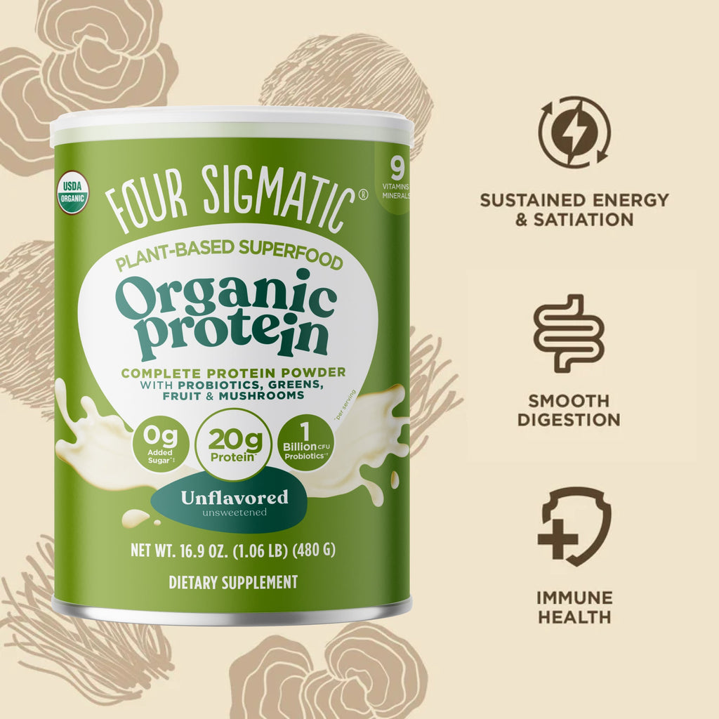 Plant-Based Protein – Unflavored - Unflavored Plant Protein Powder