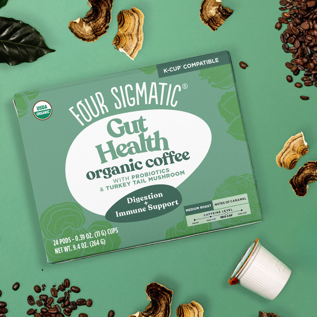 Gut Health Coffee Pods (24ct) - Gut Health Mushroom Coffee Pods