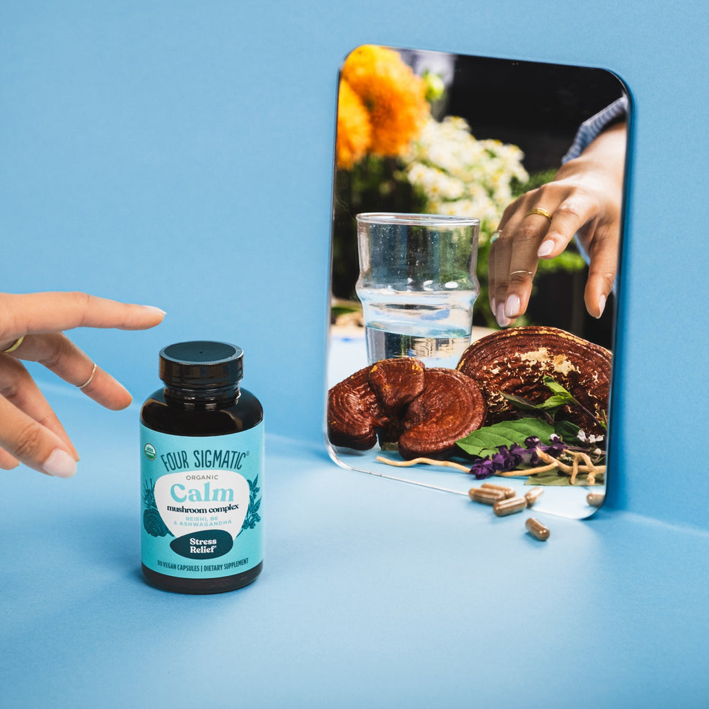Calm Capsules - Calm Mushroom Supplement Capsules