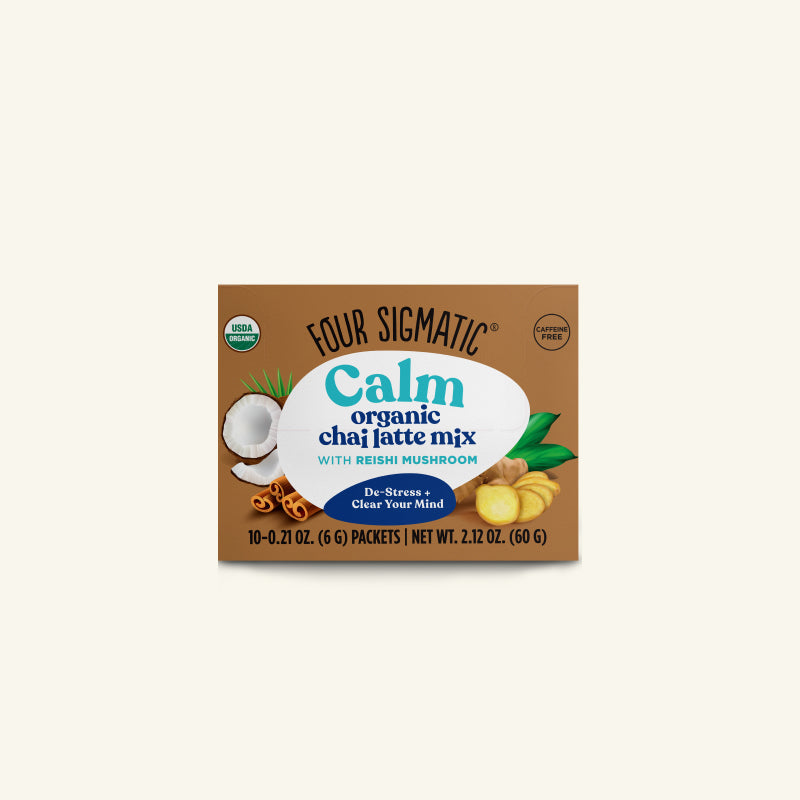 Calm Chai Latte Packets - Chai Latte Mushroom Drink Mix