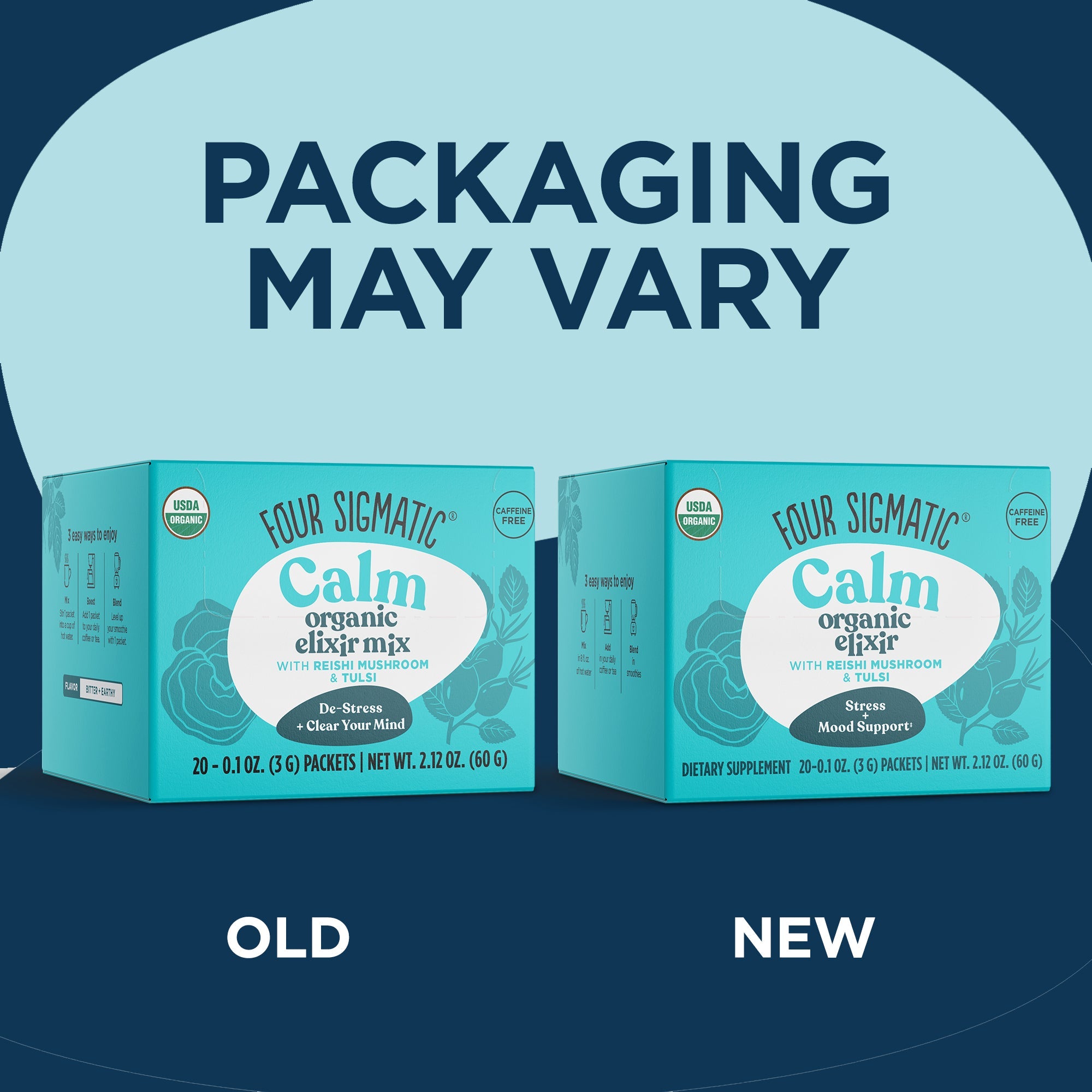 Calm Elixir Packets - Calm Mushroom Elixir Mix