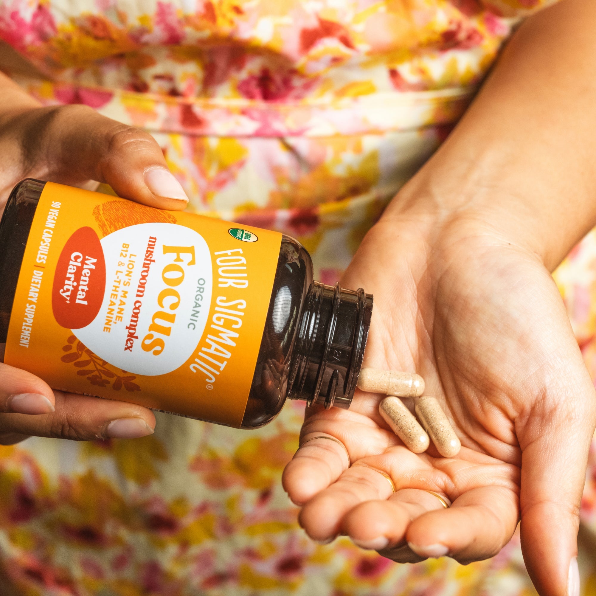 Focus Capsules - Focus Mushroom Supplement Capsules