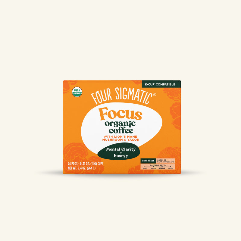 Focus Coffee Pods (24ct) - Focus Mushroom Coffee Pods