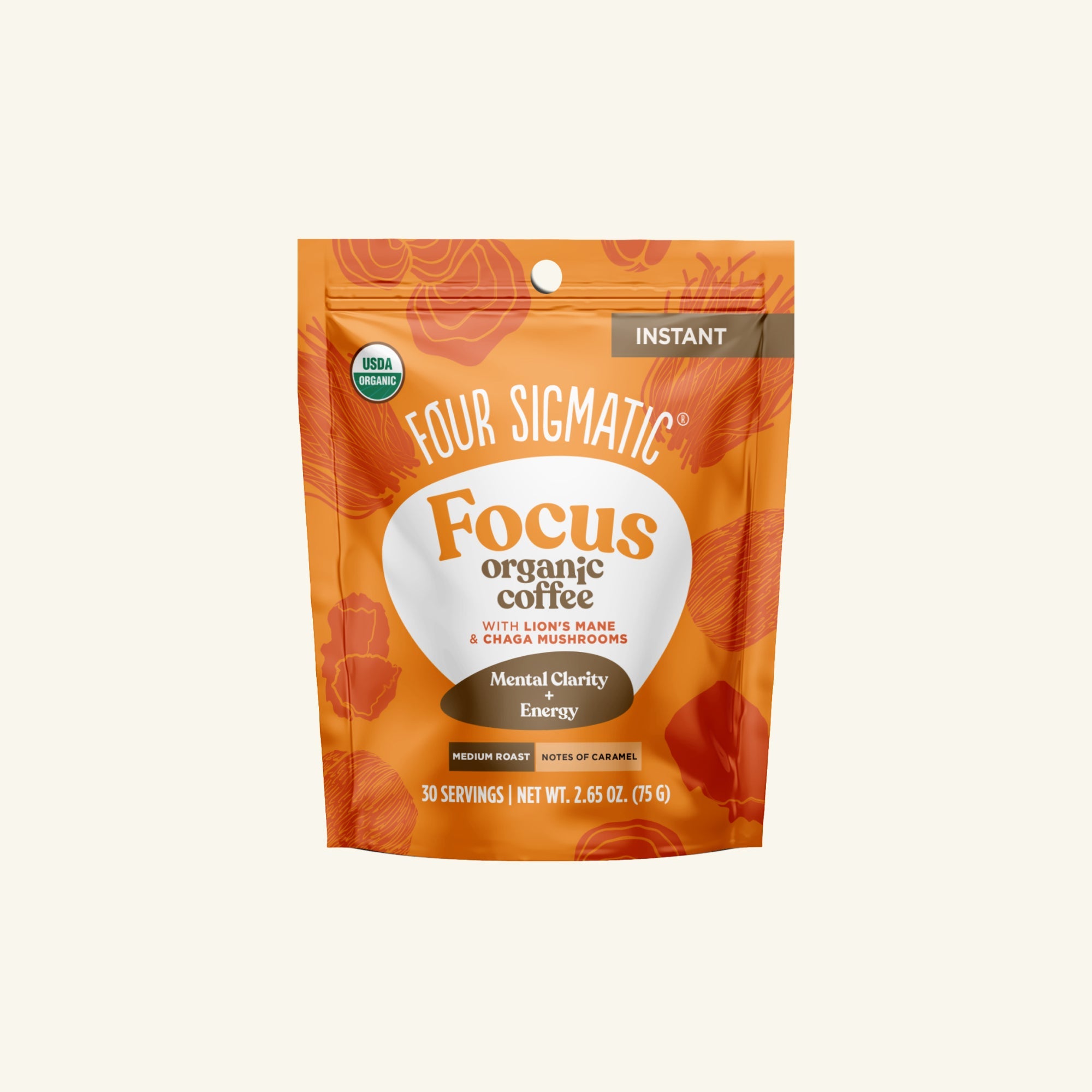 Focus Instant Coffee Multiserve - Focus Functional Mushroom Multiserve