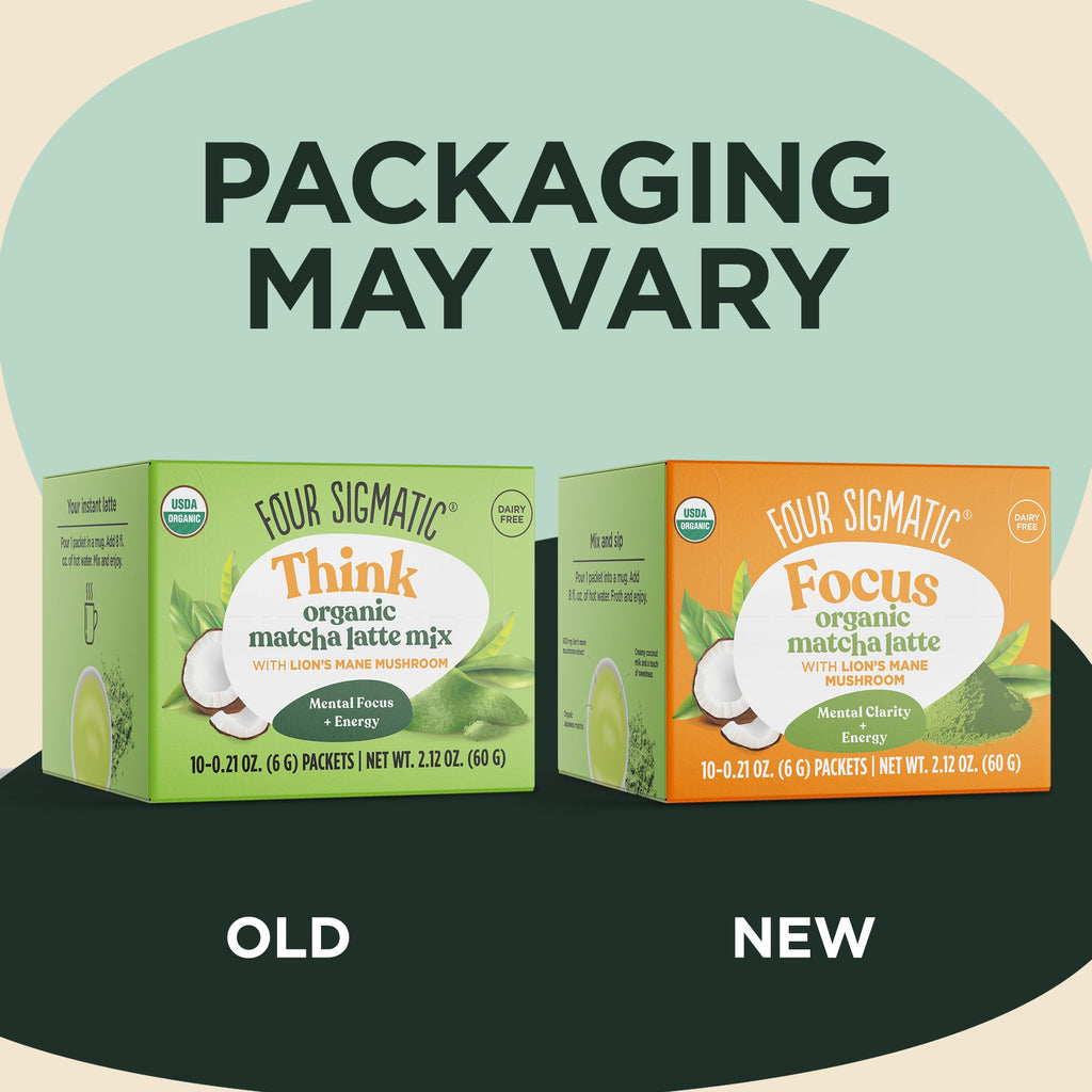 Focus Matcha Latte Packets - Matcha Latte Mushroom Drink Mix