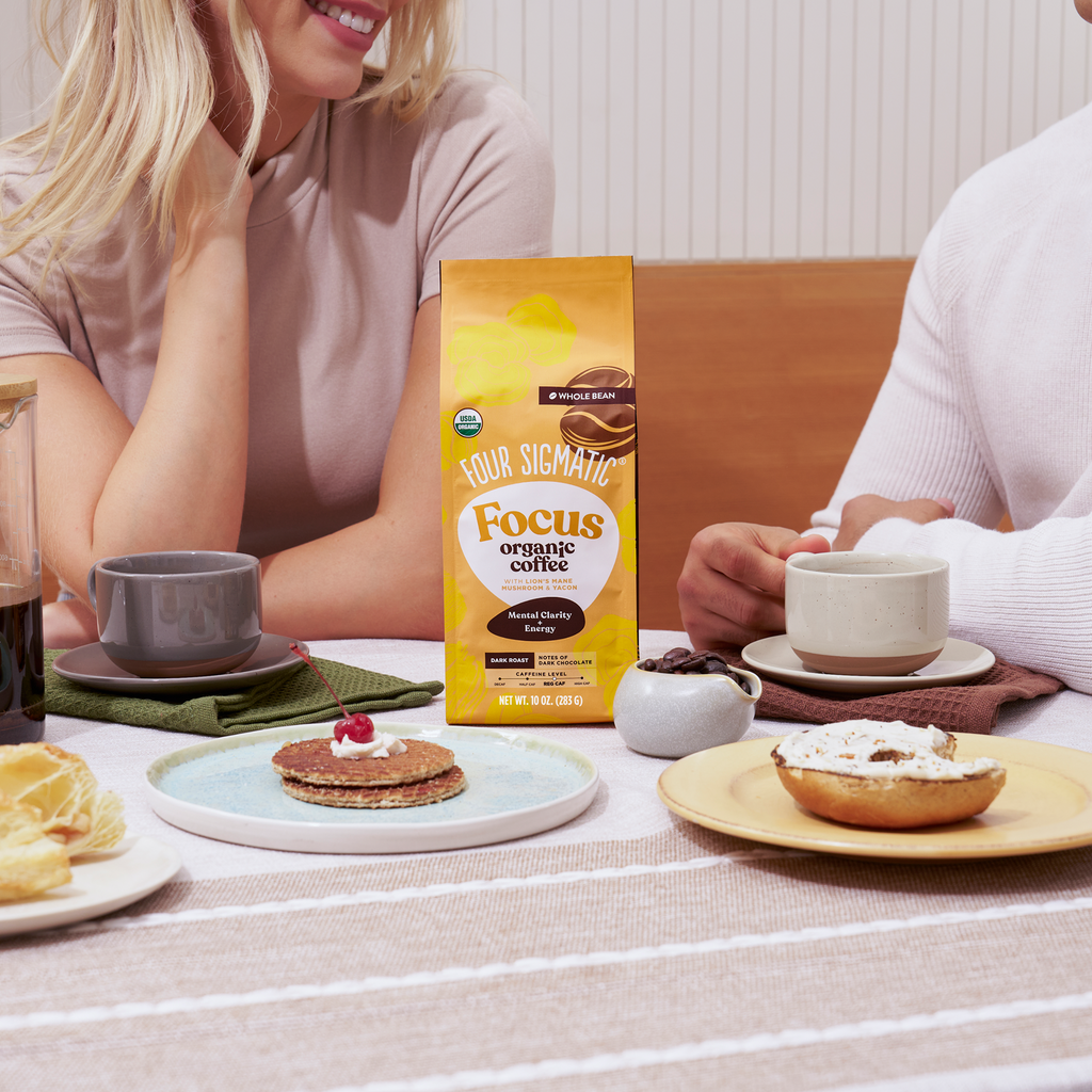 Focus Whole Bean Coffee - Whole Bean Organic Mushroom Coffee Beans