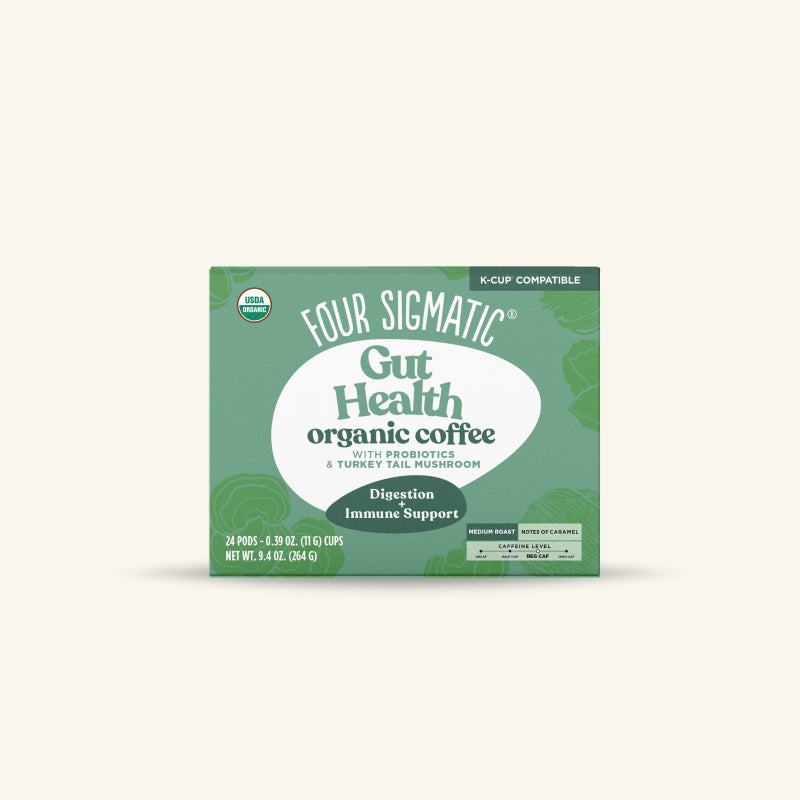 Gut Health Coffee Pods (24ct) - Gut Health Mushroom Coffee Pods
