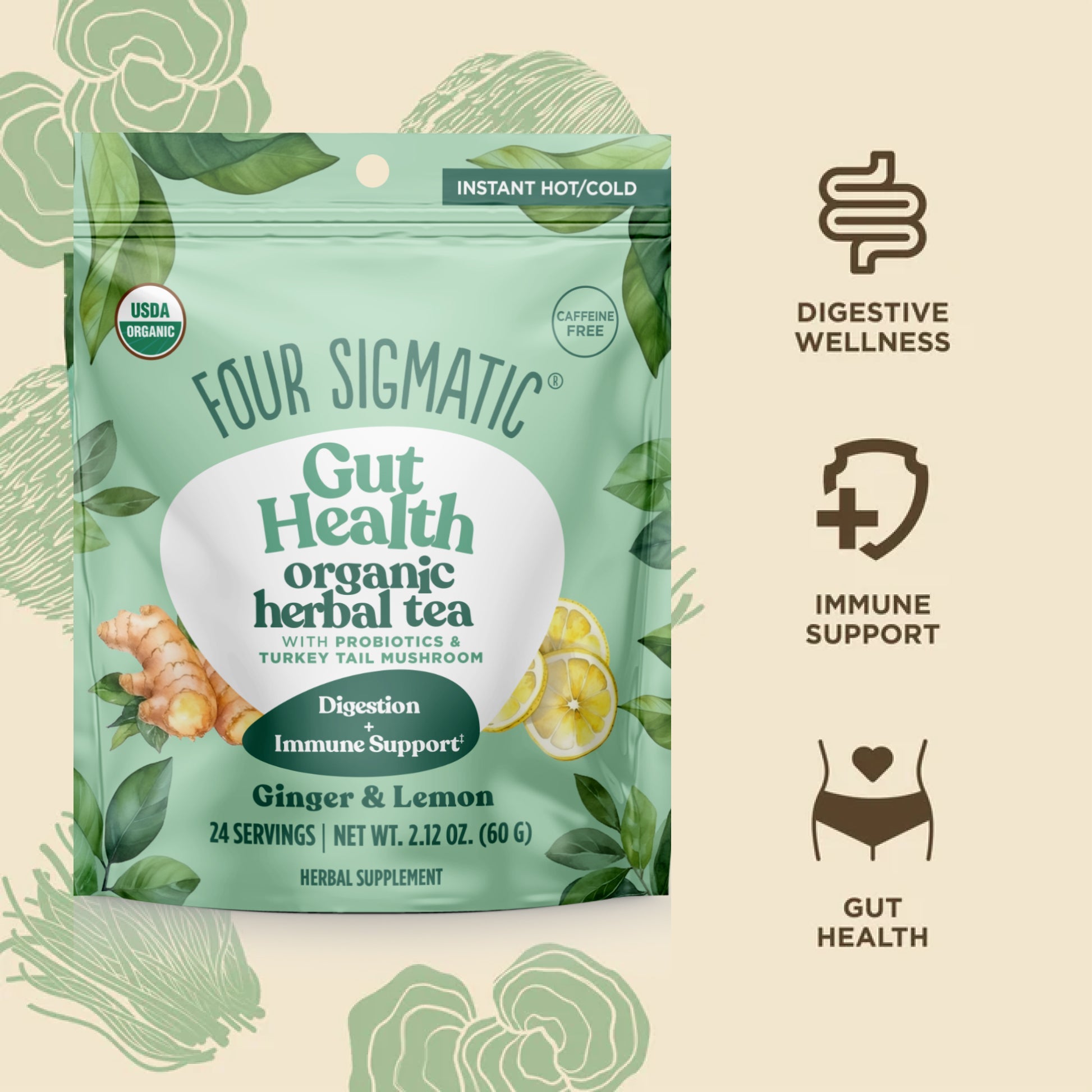 Gut Health Tea - Gut Health Functional Wellness Tea