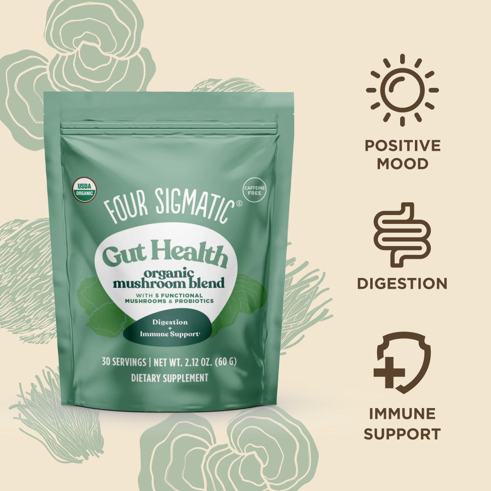 Gut Health Mushroom Blend - Gut Health Functional Mushroom Powder