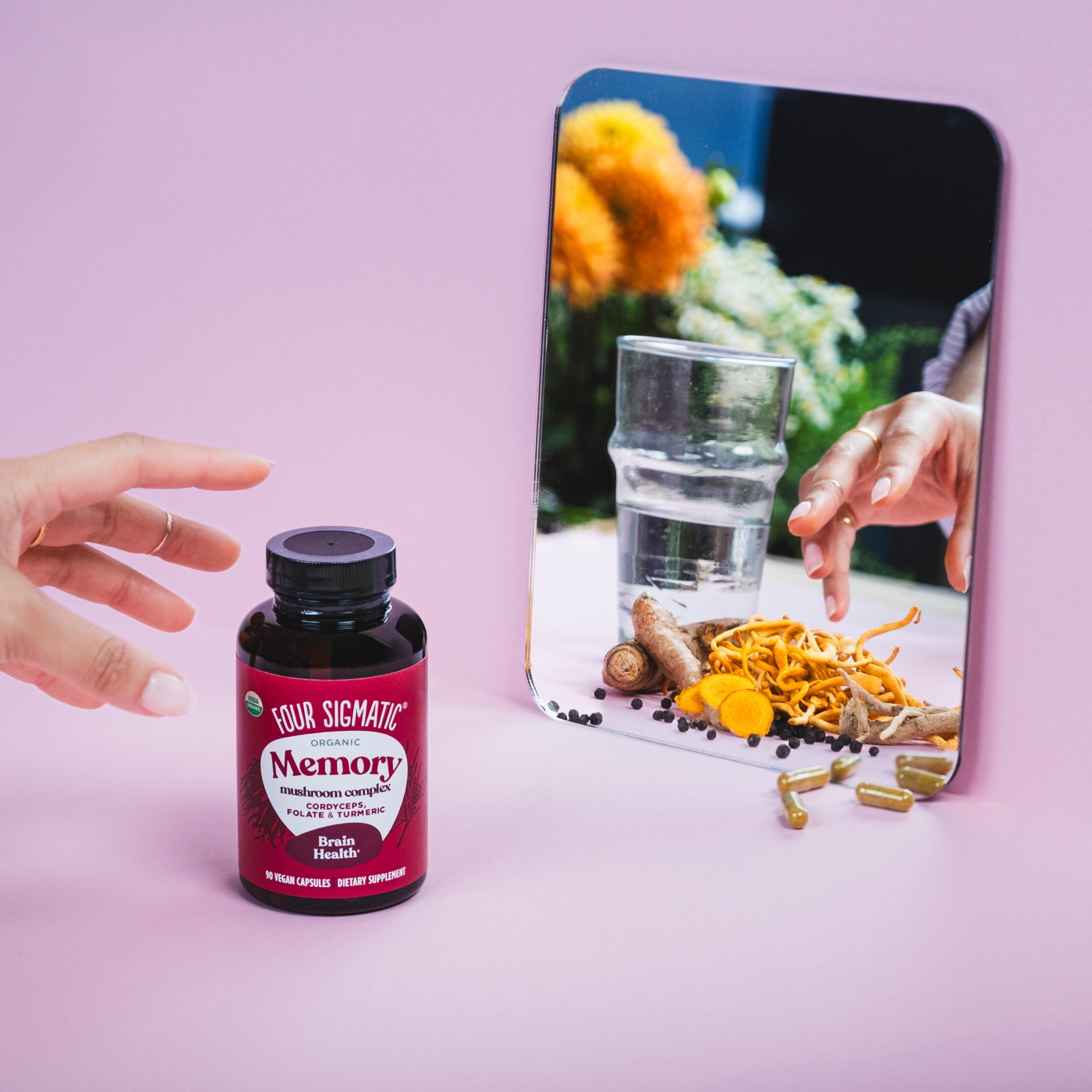 Memory Capsules - Memory Mushroom Supplement Capsules