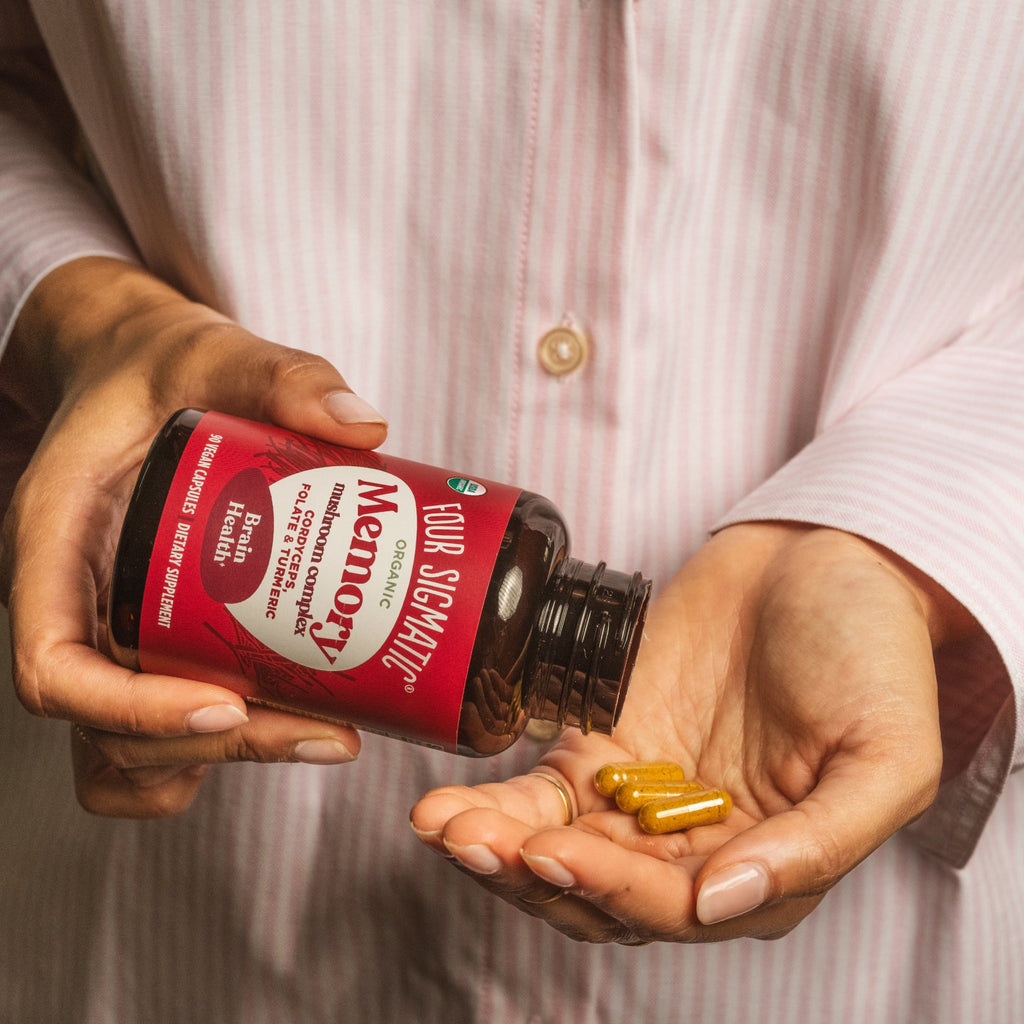 Memory Capsules - Memory Mushroom Supplement Capsules