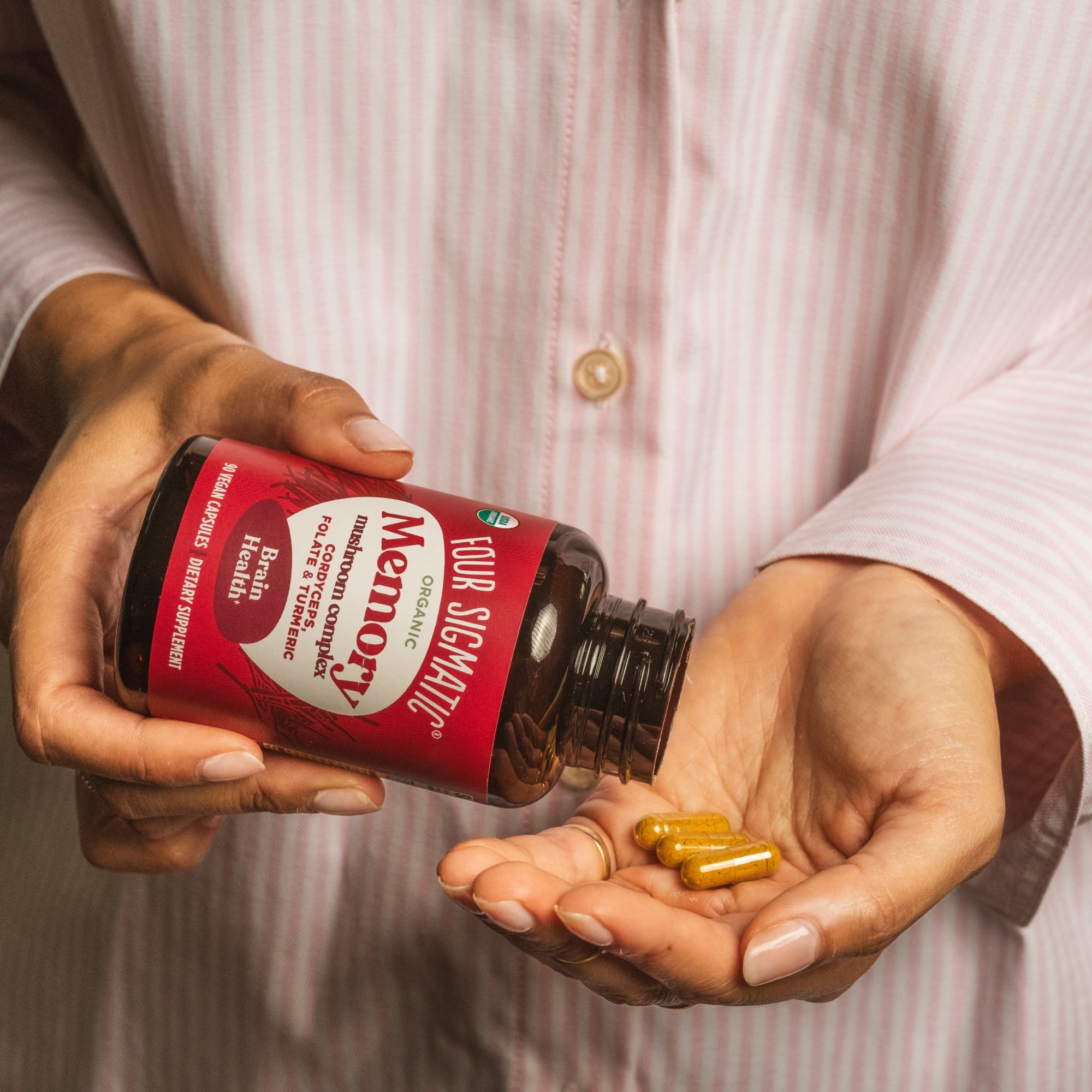 Memory Capsules - Memory Mushroom Supplement Capsules
