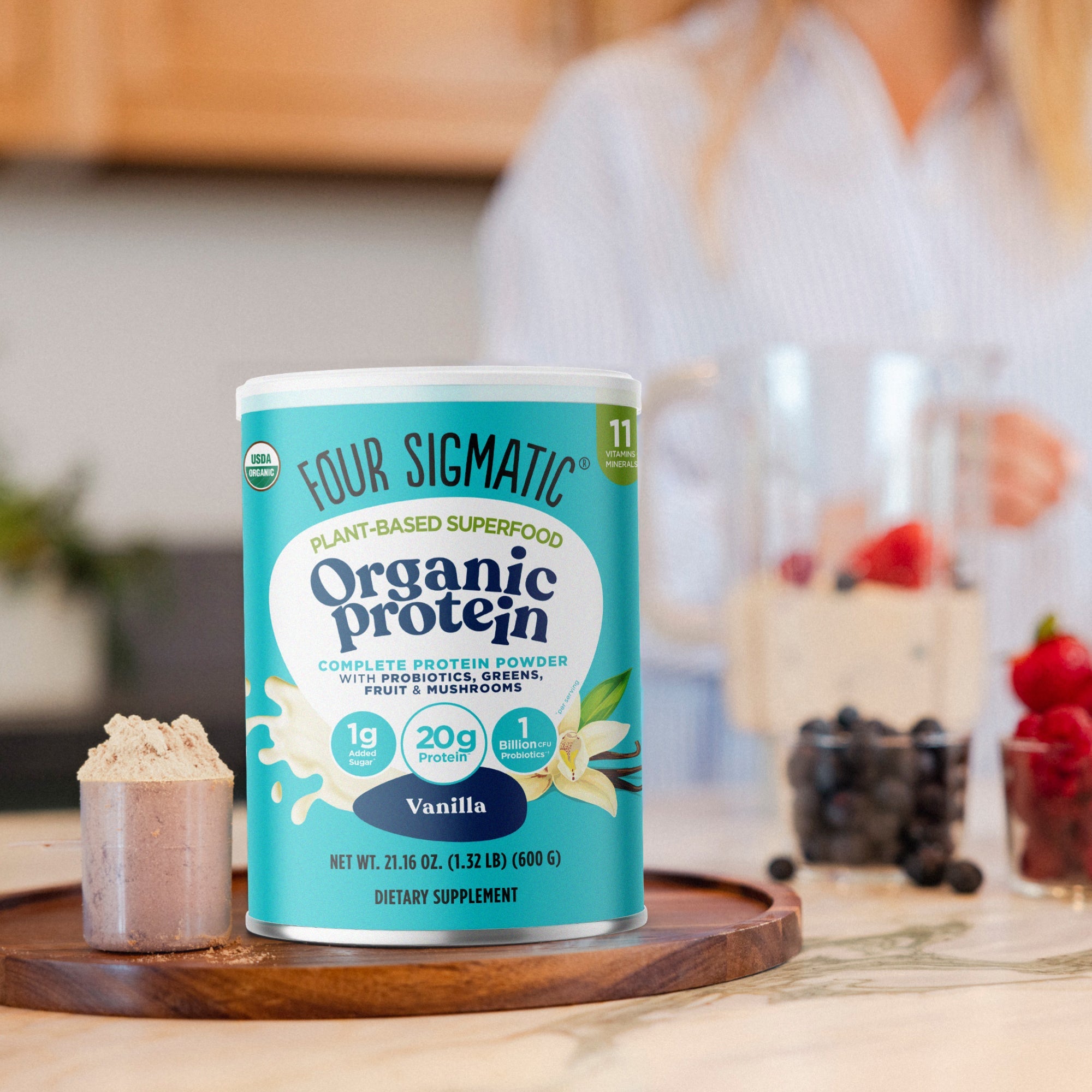 Plant-Based Protein – Vanilla - Vanilla Plant Protein Powder